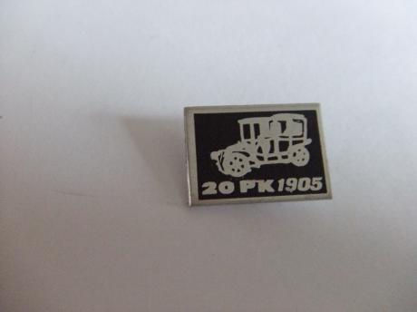 20 PK 1905 oldtimer zwart